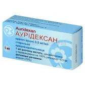 Ауридексан капли ушные 0,5 мг/мл флакон 5 мл №1