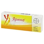 Ярина® таблетки, покрытые оболочкой блистер №21